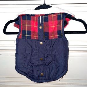 🐕 Bond & Co. Flannel Color Block Dog Jacket